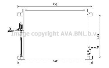 AVA QUALITY COOLING kondensatorius, oro kondicionierius DN5392